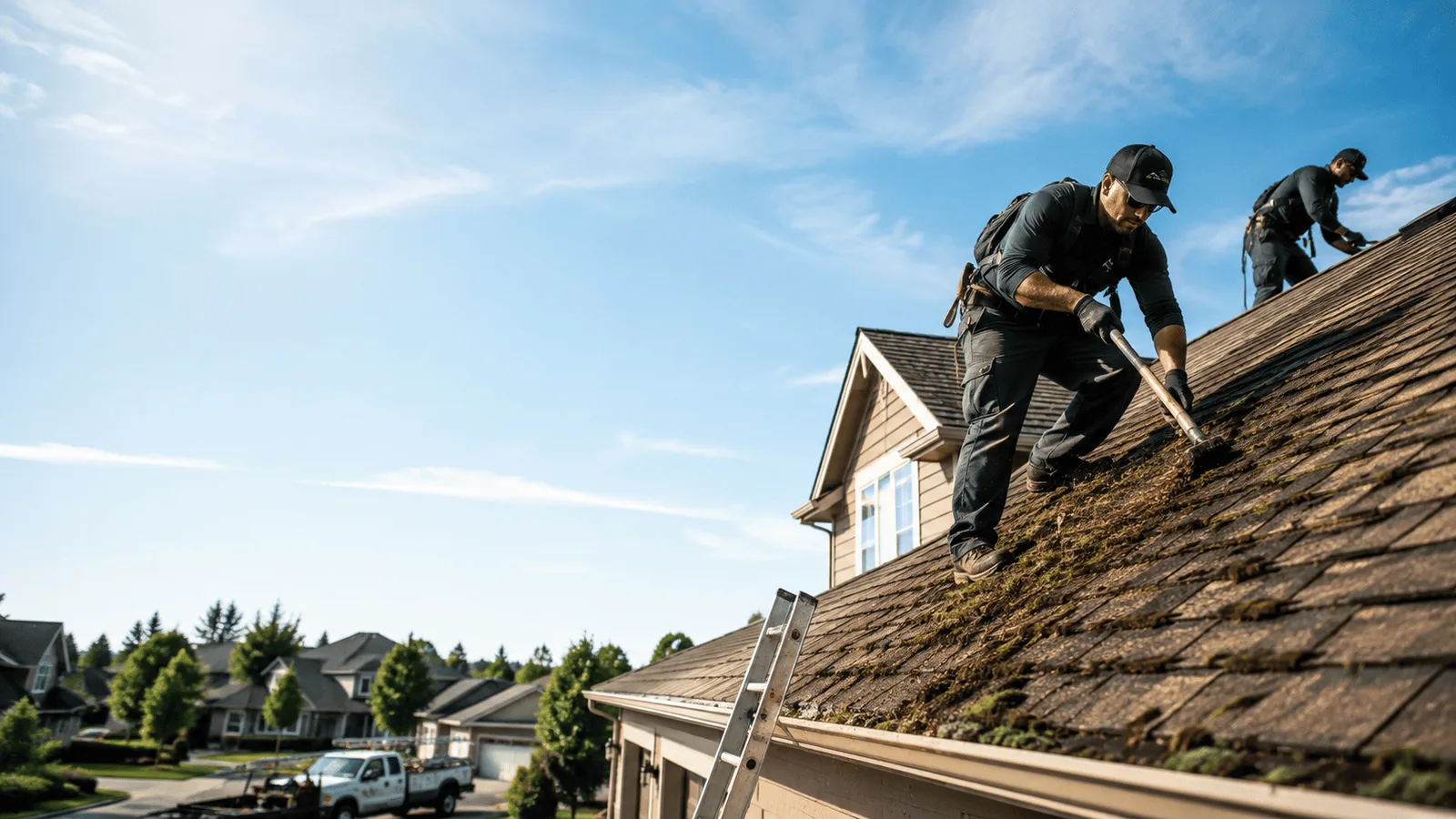 Roof Moss Removal in Olanta, PA near me